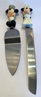 Disney Mickey   Minnie Mouse Wedding Cake Stainless Steel Knife   Server Set