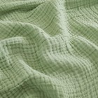  Cotton Summer Throw Blanket For Couch Soft Muslin Blankets 50 x60  Sage Green