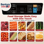 95kpa Vacuum Sealer Machine commercial Fully Automatic Food Sealer 10-in-1 Funct