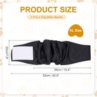 Belly Bands For Male Dogs  Reusable Washable Dog Diapers High Absorbing Wrap Dia