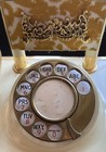 Vintage French Victorian American Telecommunications  Deco-tel Rotary Phone