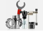  6pcs Bike Repair Tool Kit Crank Chain Cutter Extractor Bracket Freewheel Puller