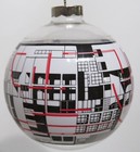 1989 Richard Meier Architecture American Glass Art Crane Christmas Ornament