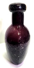 Glass Bottle Vase Purple 7 5  Tall 4 5  Wide