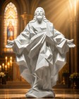 Jesus Statue Figure 150 Mm - Christianity Religious Decor