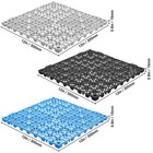 Interlocking Drainage Floor Mat 12  X 12  Pvc Non-slip Floor Tiles