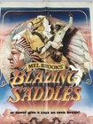 Blazing Saddles Original One Sheet Movie Poster 27  X 41  1974 Folded Mel Brooks