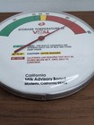 California Milk Advisory Board Thermometer Sign  Farm Advertising 