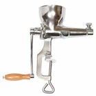 Hand Crank Wheat Grass Leafy Vegetable Juicer Stainless Steel Manual Extractor