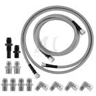 70    Flexible Ss Braided Transmission Cooler Lines Kit 6an For Gm 4l60e 4l80e