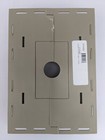 Vinyl Siding Recessed Split Mount Pipe Mounting Blk Universal Fit  Sandstone 345