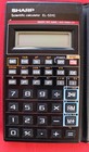 Vintage Sharp El-531c Scientific Calculator W  Manual   Case  Needs Battery