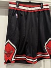 Authentic Chicago Bulls Game Issued Black Shorts Adidas 2xl Size Xxl Nike Jersey