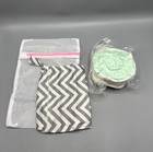 Organic Nursing Pads - 14 Washable Viscose Derived From Bamboo Pastels Size L