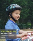 Outdoormaster Toddler Helmet  Adjustable Lightweight For Kids  Dino Black