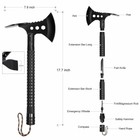 Folding Survival Camping Axe Tactical Hatchet Kit W hoe Hunting Hatchet Outdoor