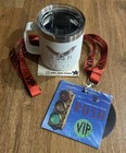 Rush 2026 Fifty Something Tour Vip Package White Yeti Cup Laminate Pass