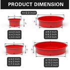 4-piece Silicone Cake Pans Sets For Baking - Nonstick Silicone Round Cake Molds