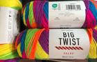 Big Twist Value Yarn- 4 3 Oz Each- Many Colors-discontinued Items