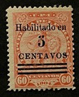 Travelstamps  Paraguay Stamps Scott  164 - Shifted Surcharge 5c On 60c Mint Mogh