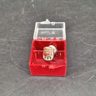 Sterling Silver Emeralds Burger King Employee Service Award Pins