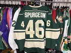 Reebok Edge 2 0 Minnesota Wild Jared Spurgeon 56 Alternate Made In Canada