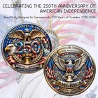 Usa 250th Anniversary Challenge Coins Commemorative Coin  American Eagle    