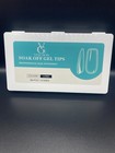 Vge Bon Press On Nail Tips-clear Full Cover False Nails-gel Nail Tips-full Tip