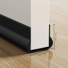 Under Door Bottom Seal Strip Stopper Adjustable Twin Door Draft Guard Soundproof