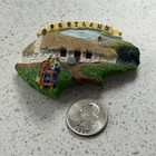 Scotland Thatch Hut Cottage Glen Appin 3d Travel Souvenir Fridge Magnet  53089