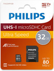 32gb Micro Sdhc Uhs-1 U1   V10 Class 10 Flash Memory Card With Adapter