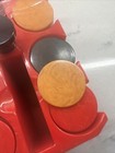 Bakelite Catalin Poker Caddy 207 Chips Holder Vintage Mid Century Marbled Rare
