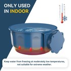 Indoor Heated Water Bowl For Pet 600ml Thermal Water Bowl Warm Food Dish In W