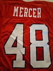 North Carolina State Wolf Pack Game Worn Football Jersey  48 Mercer Acc Patch