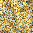 Tea Collection Baby Romper 12-18m Yellow Floral Harem Jumpsuit
