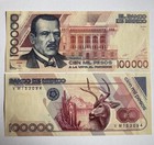 Mexico  100 000  100000  Pesos  1988  P-94b  Serie U Unc