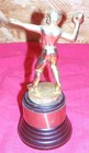 Vintage 1950 Football Press Union Award Trophy Old Nfl Collector Ncaa College Us