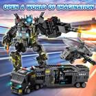 Kidpal 51 In 1 Robot Stem Building Blocks Toys For Boys Age 8-12  Educational 6