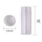 100pcs 5ml Small Pill Plastic Containers Empty Pill Bottles Sample Bottles W cap