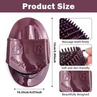 2-pack 2025 Pro Meridian Massage Brush Set - Full Body   Scalp Brown 