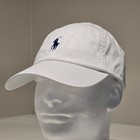 Polo Ralph Lauren Men s One Size Cotton Chino Adjustable Ball Cap White Blue