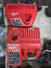 Milwaukee Tool Set W  6 Tools  4 Batteries    2 Chargers Free Shipping 