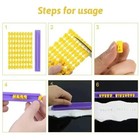 Ceramic Embosser Mold Art Alphabet Number Letter Polymer Clay Tool Presser Solid