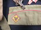 1930 40s Boy Scout Grouping Named W f kearney Backpack Water Bottle Side Cap