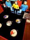 2014- 999 Fine Silver Plated- Star Trek Original Series Collector Set-with Cert 