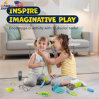 Kids Doctor Kit Pretend Play Electronic Stethoscope Set