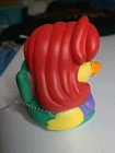 Disney Little Mermaid Ariel Red Head Rubber Duck Duckie Jeep Ducking Ducky