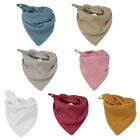 Baby Bibs Infant Cotton Triangle Scarf Feeding Saliva Towel Accessories Cloths 