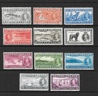 Newfoundland Scott  233-243 Vf Mint Never Hinged Issued 1937