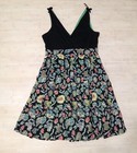 Anthropologie Maeve Dress Womens 10 Bora Bora Vacation Plunge Neck French Island